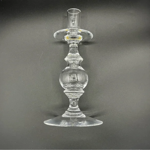 Crate & Barrel Anya Glass Candle Holder - Picture 7 of 9